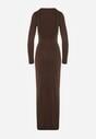 Коричнева Сукня
