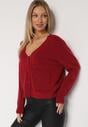 Бордовий Кардиган