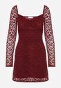 Бордова Сукня