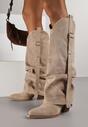 Темно-Бежеві Чоботи