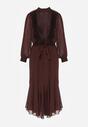 Коричнева Сукня