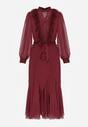Бордова Сукня
