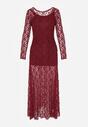 Бордова Сукня