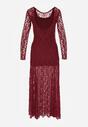 Бордова Сукня