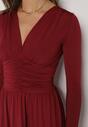 Бордова Сукня