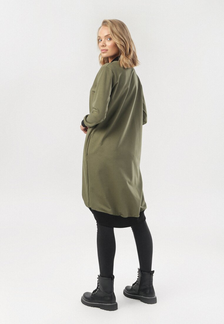 Хакі Кардиган