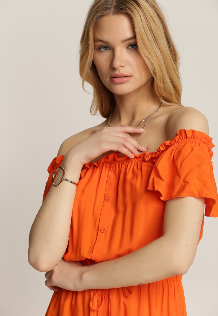 Оранжева Сукня