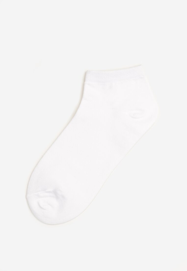 5-Пар Білих Шкарпеток
