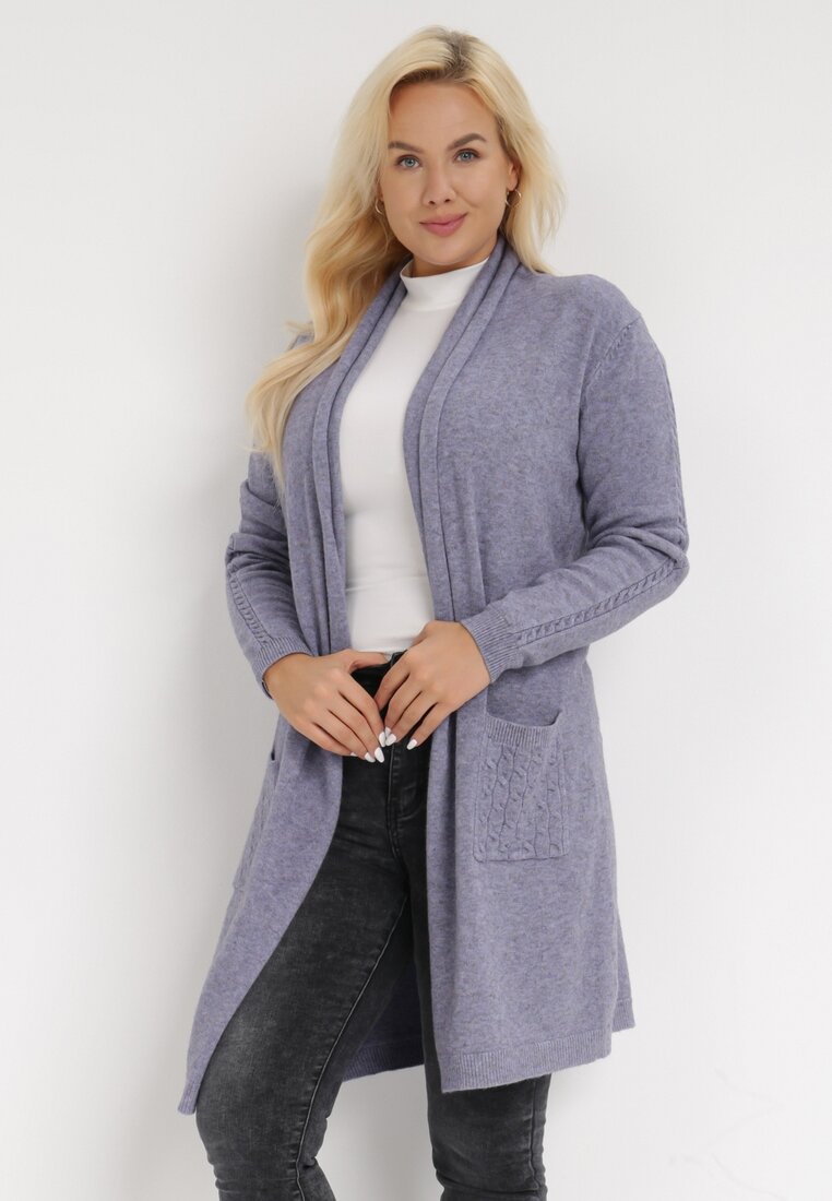 Фіолетовий Кардиган