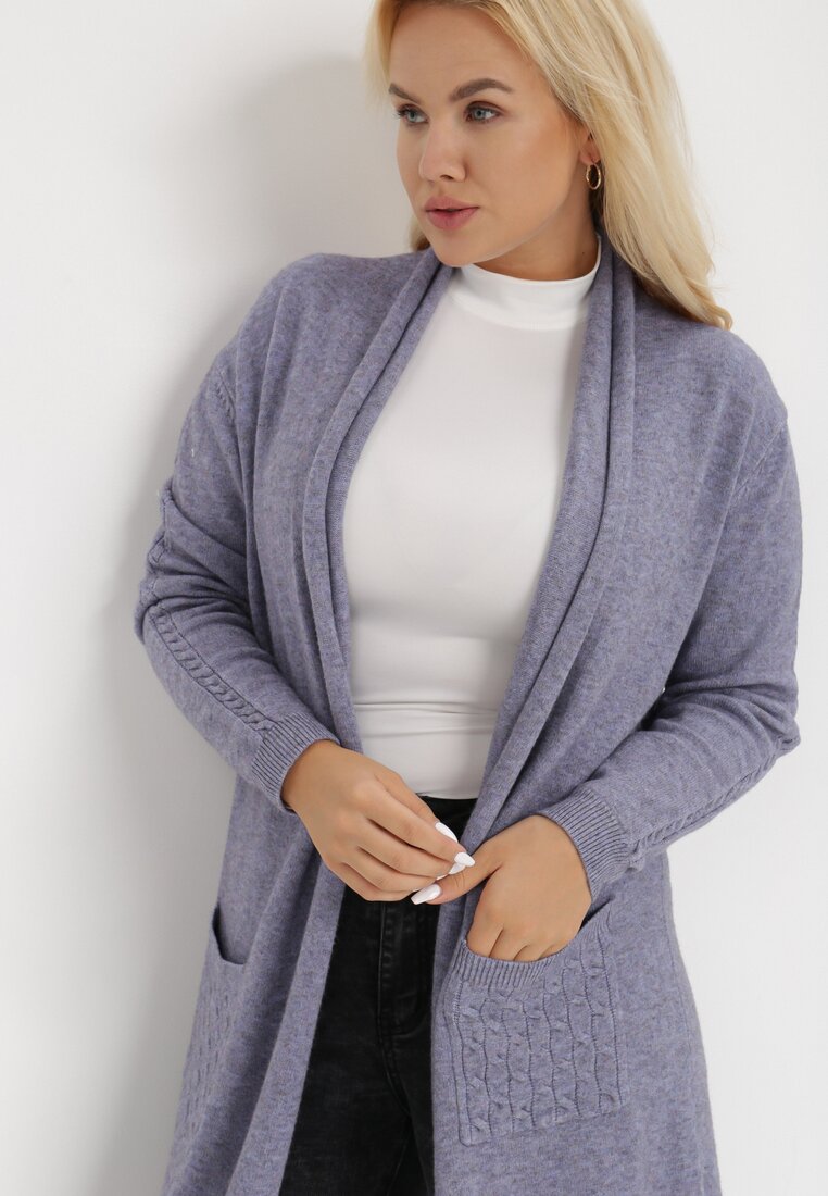 Фіолетовий Кардиган