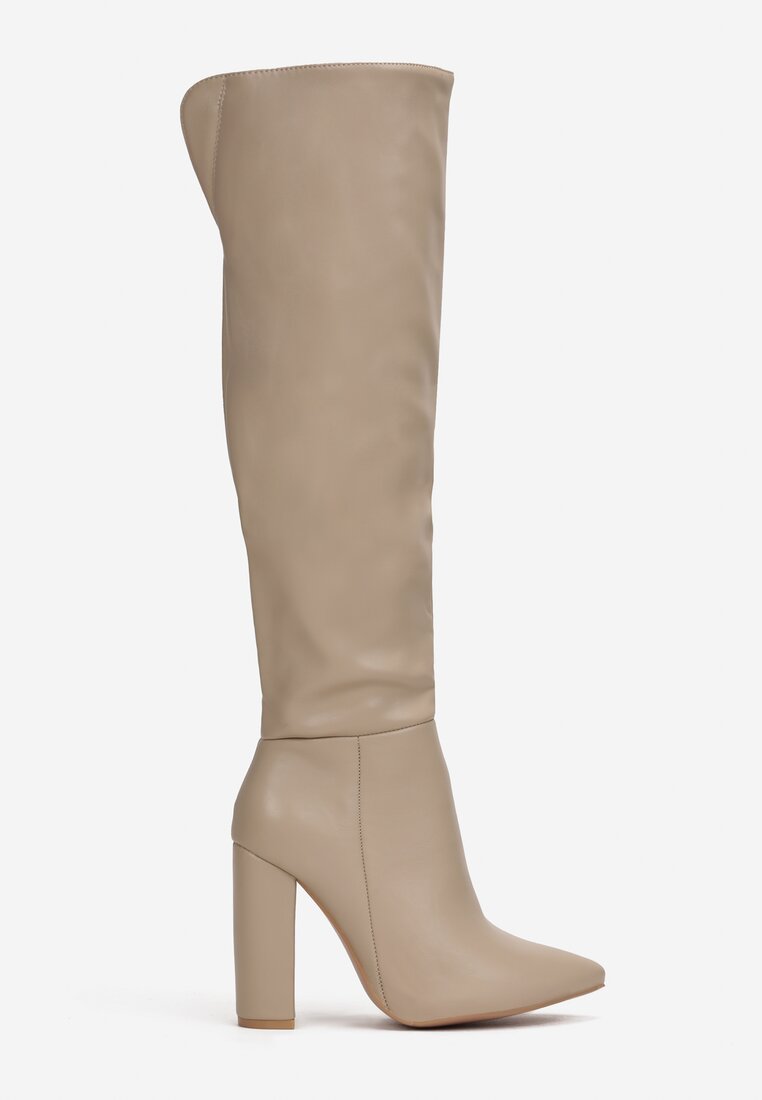 Темно-Бежеві Чоботи