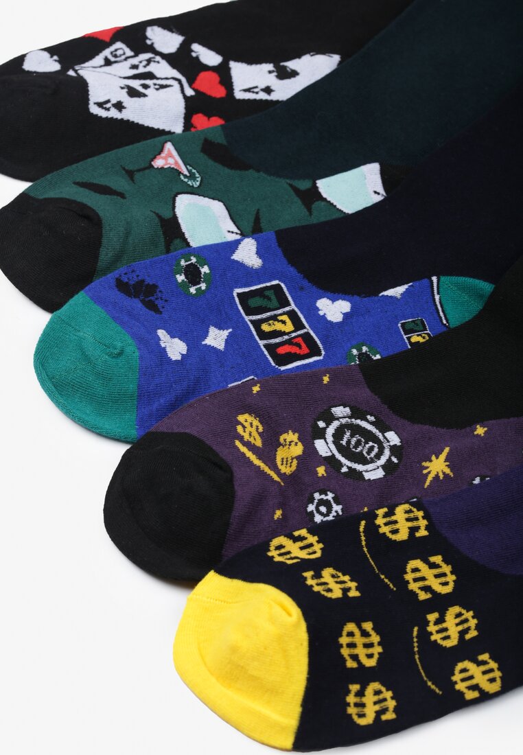 Різнокольорові Шкарпетки 5-pack