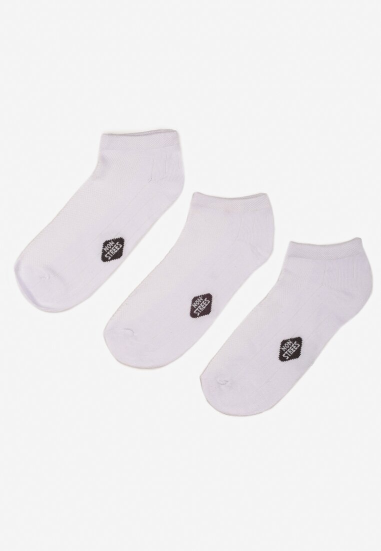Білі 3-pack Шкарпетки