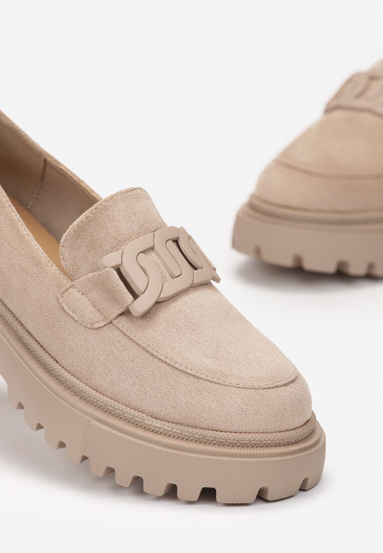 Бежеві Лофери