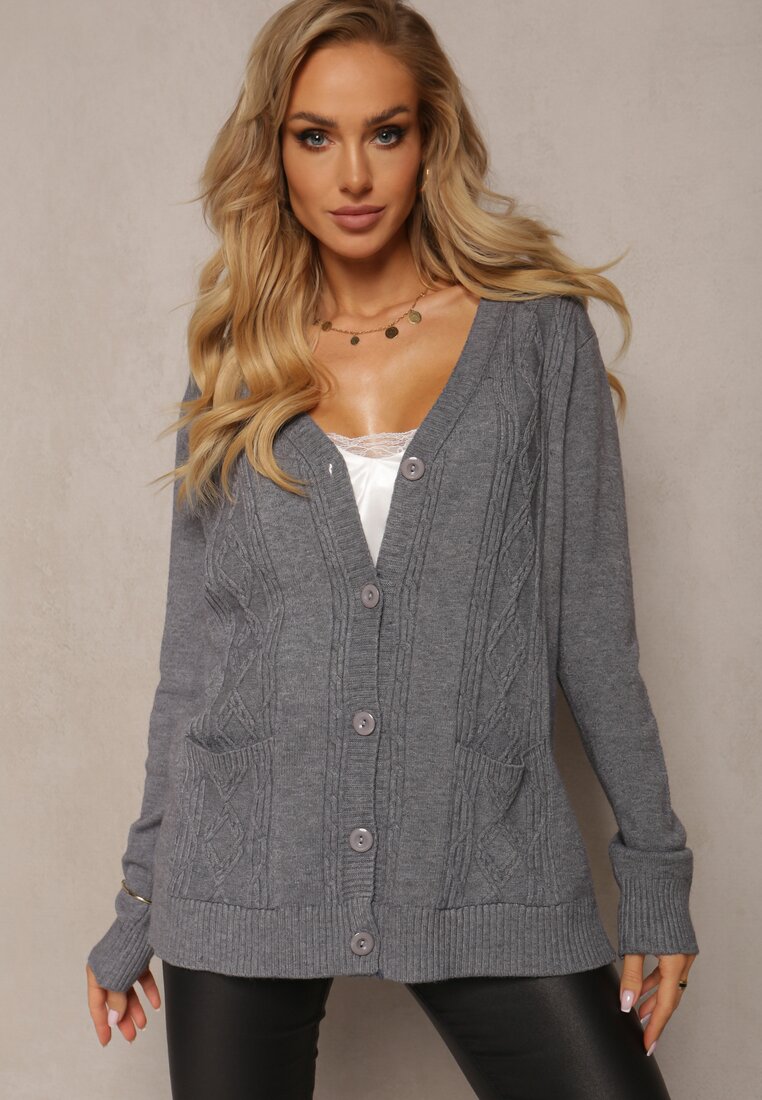 Сірий Кардиган
