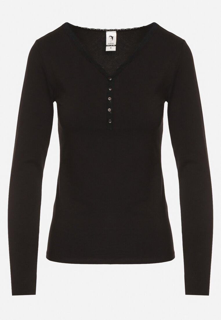 Чорний Лонгслів