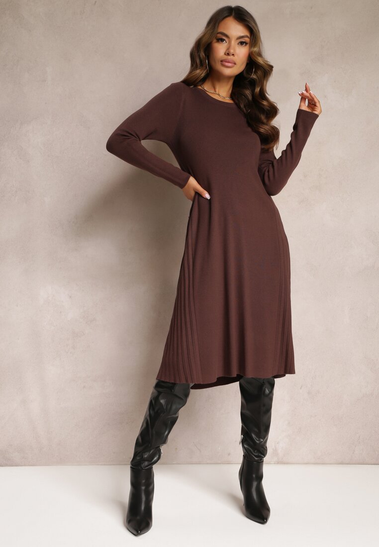 Коричнева Сукня