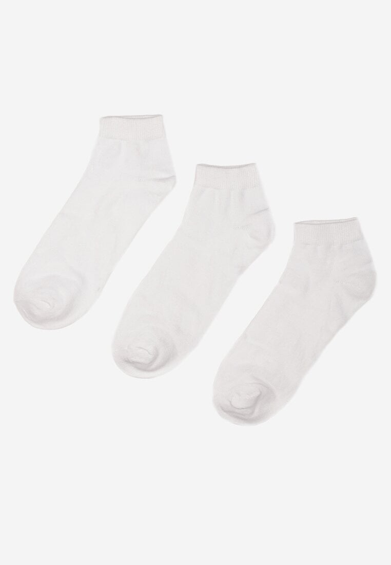 Білі 3-pack Шкарпетки