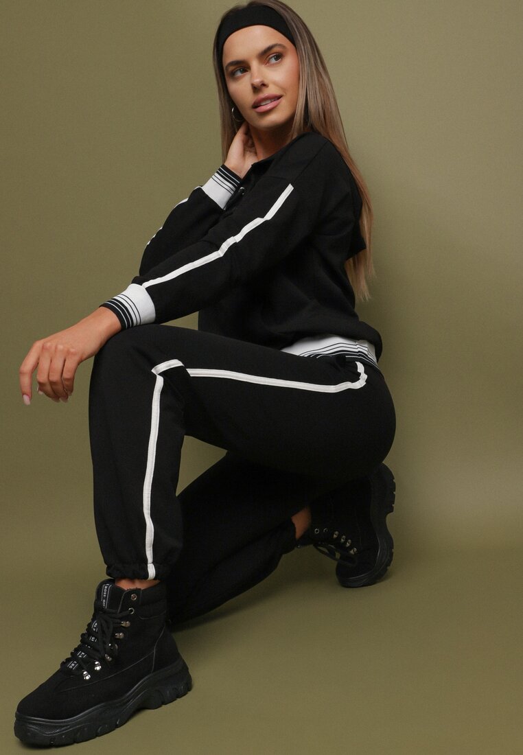 Чорний Спортивний Костюм