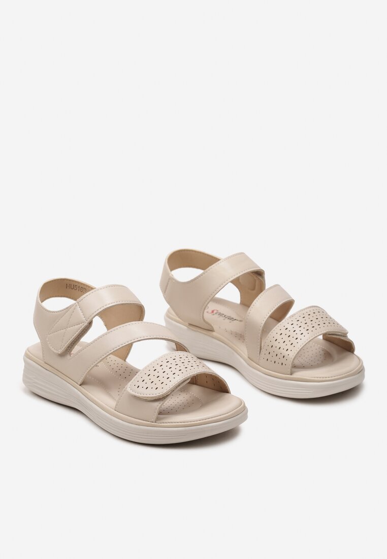 Бежеві Сандалі