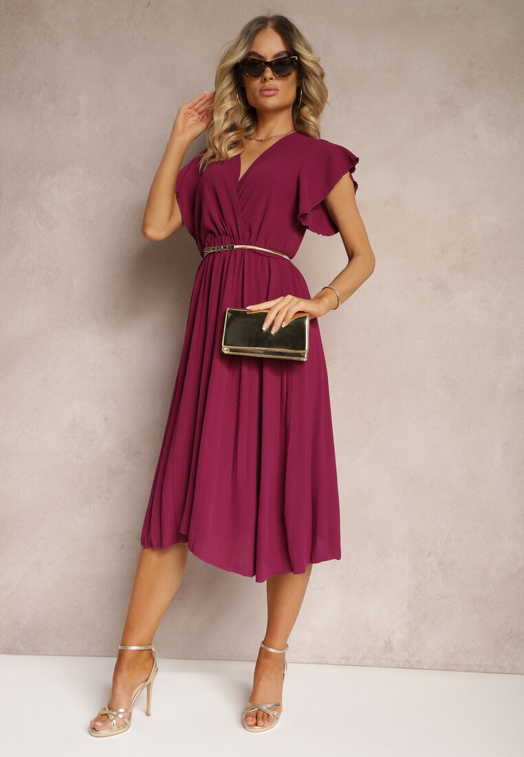 Бордова Сукня