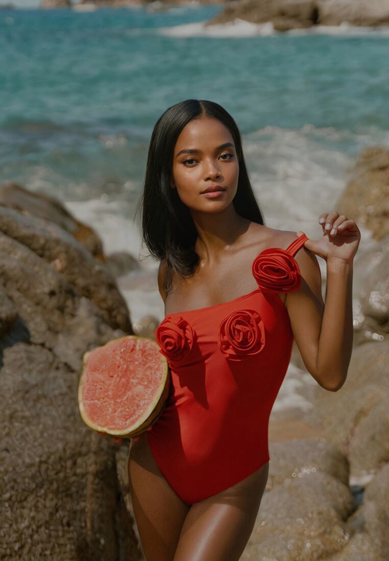 Червоний Купальник