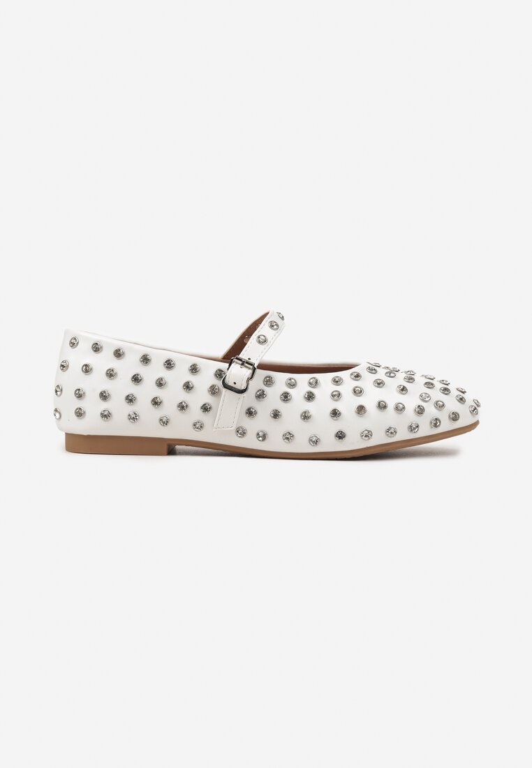 Білі Балетки