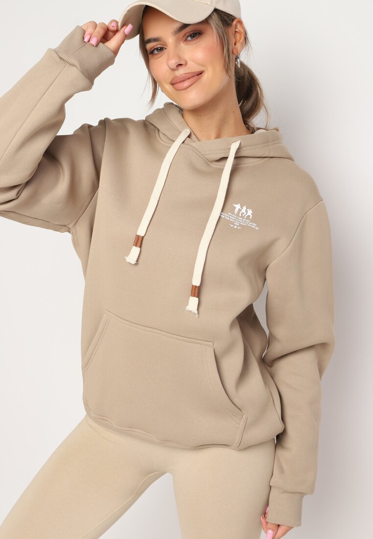 Бежева Толстовка