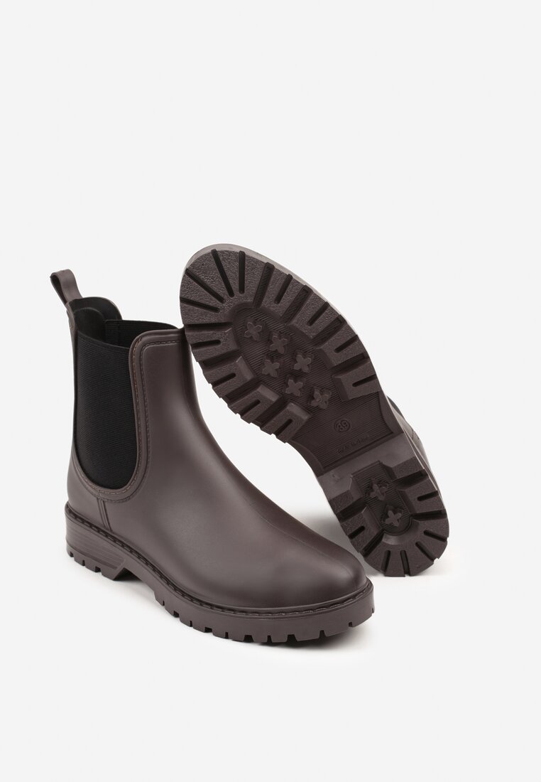 Коричневі Гумові Чоботи