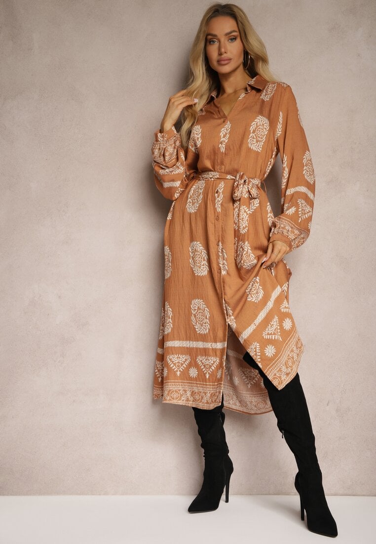 Коричнева Сукня