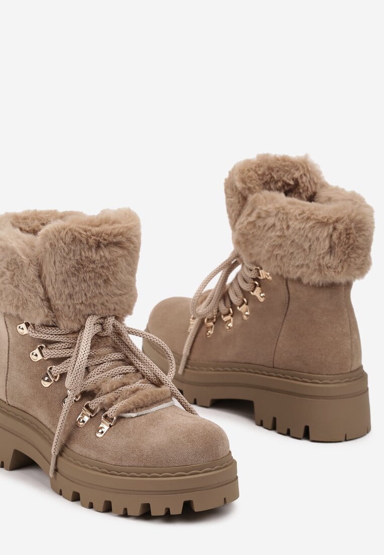 Темно-Бежеві Черевики