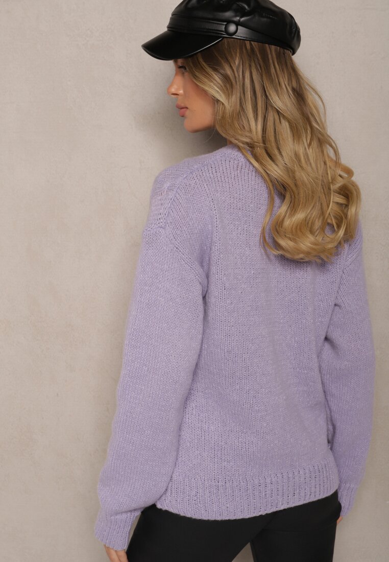 Фіолетовий Светр