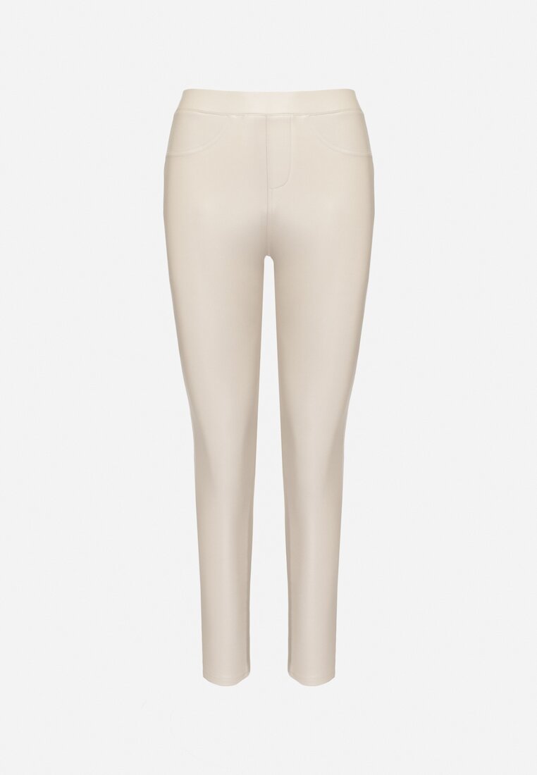 Темно-Бежеві Легінси