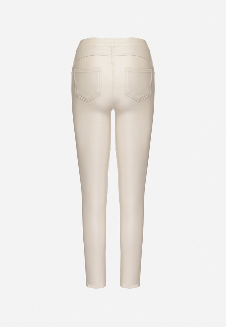 Темно-Бежеві Легінси