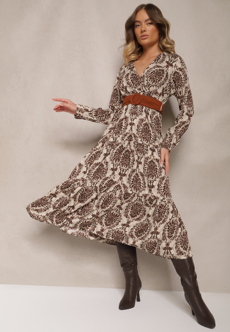 Коричнева Сукня