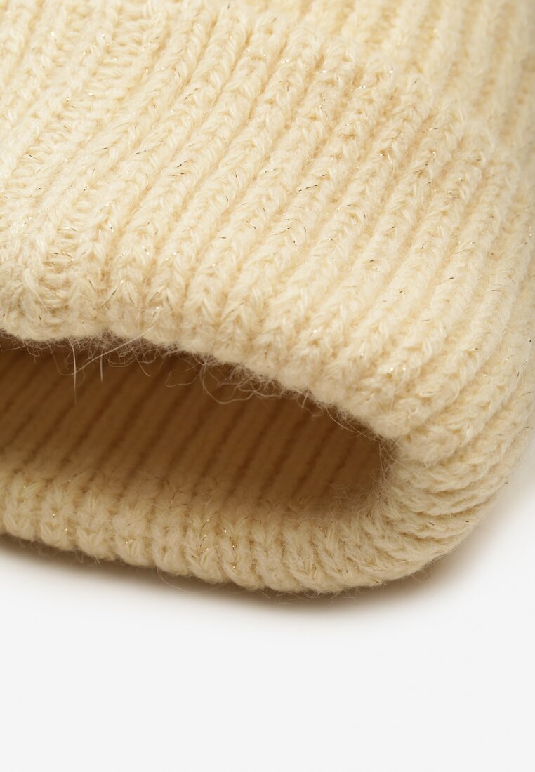 Бежева Шапка