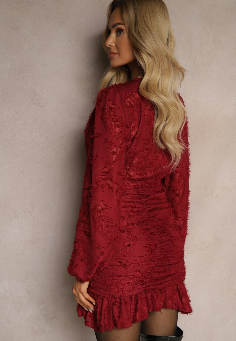 Бордова Сукня