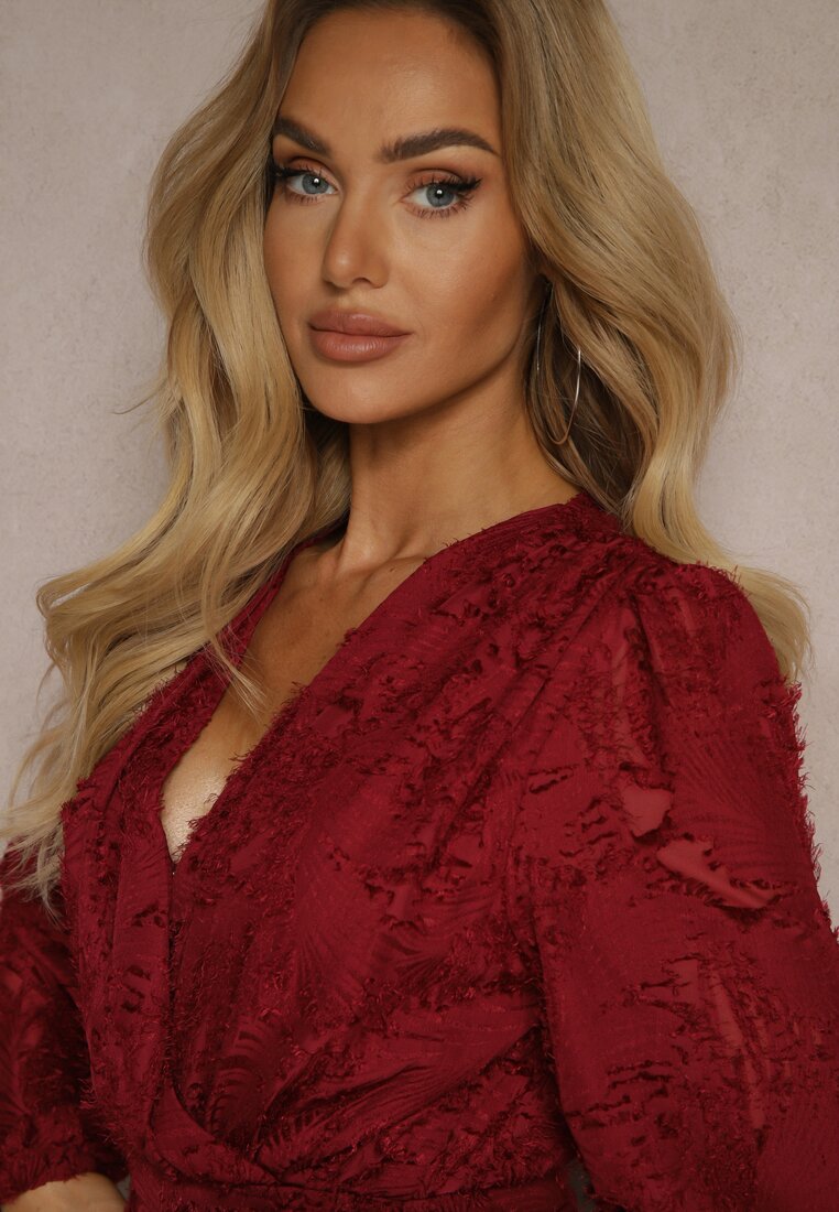 Бордова Сукня