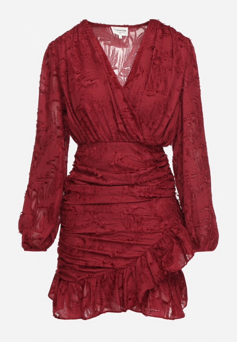 Бордова Сукня