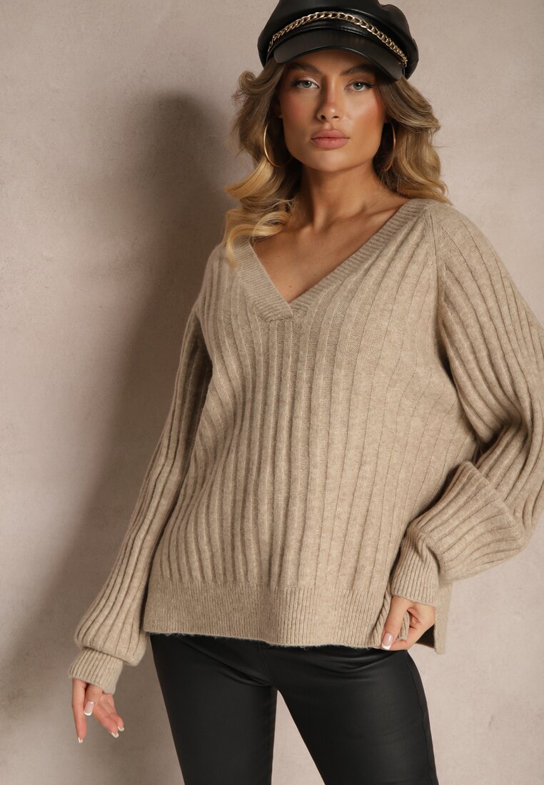 Коричневий Светр