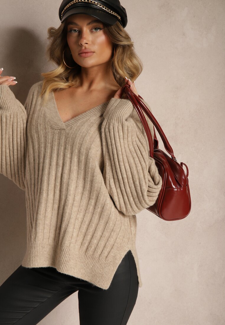 Коричневий Светр