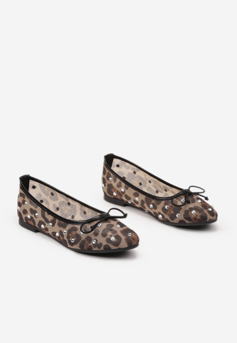 Коричневі Балетки