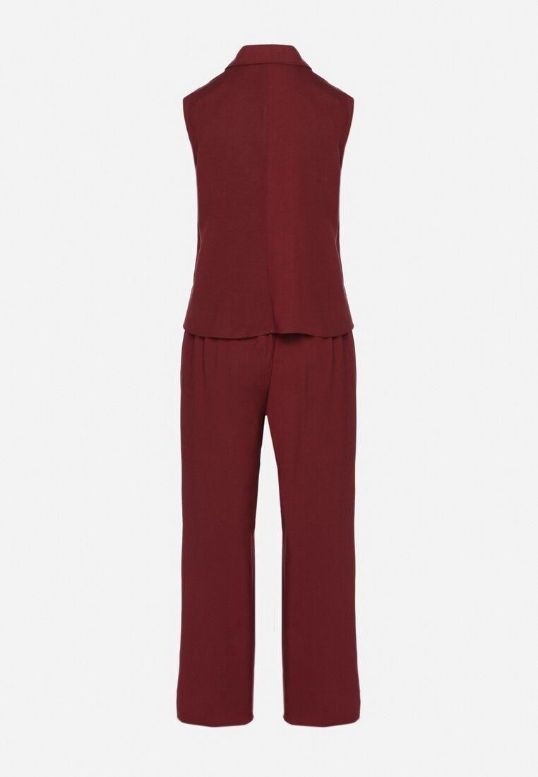 Бордовий Повсякденний Комплект