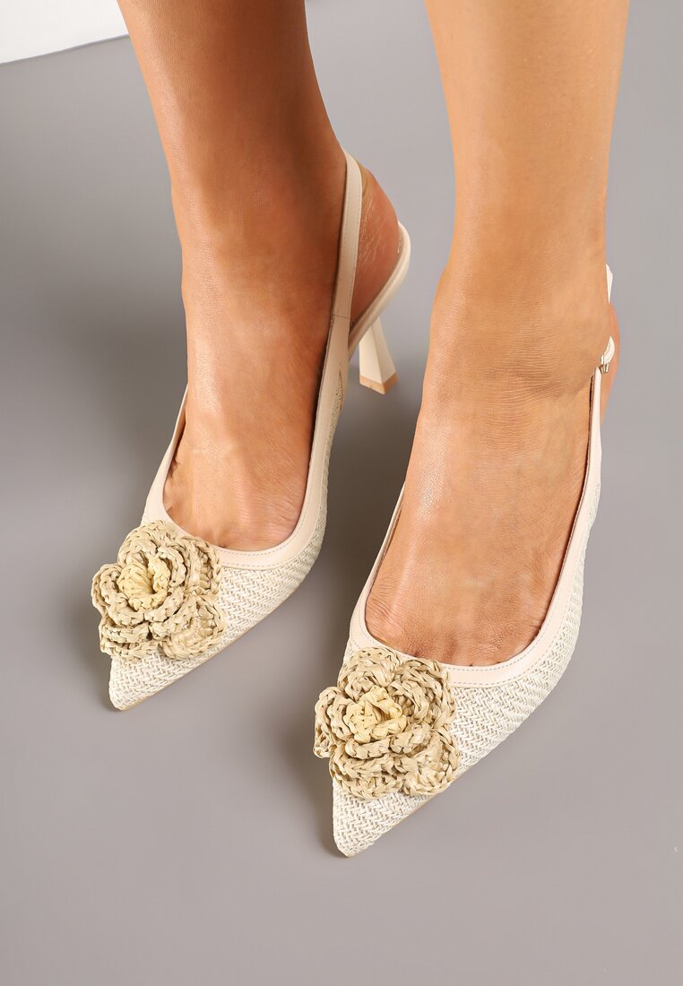 Бежеві Босоніжки