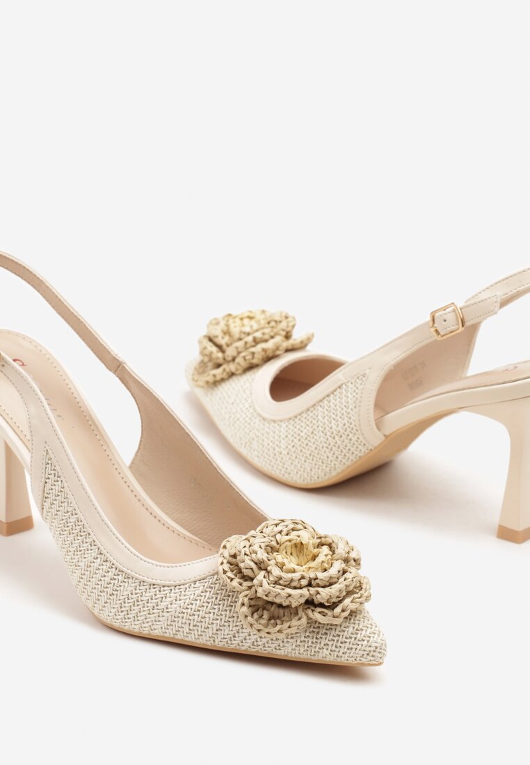 Бежеві Босоніжки