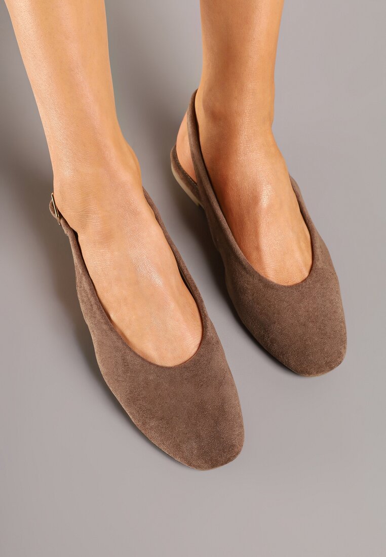 Темно-Бежеві Сандалі