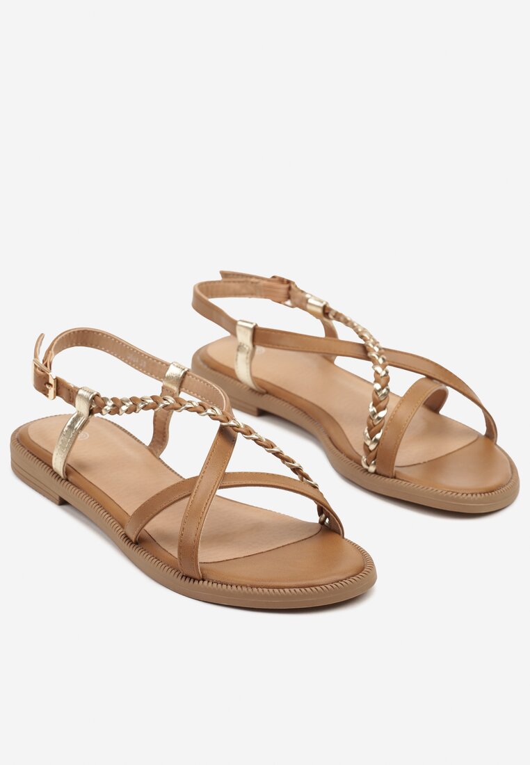 Коричневі Сандалі