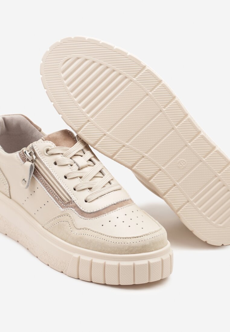 Бежеві Снікерси