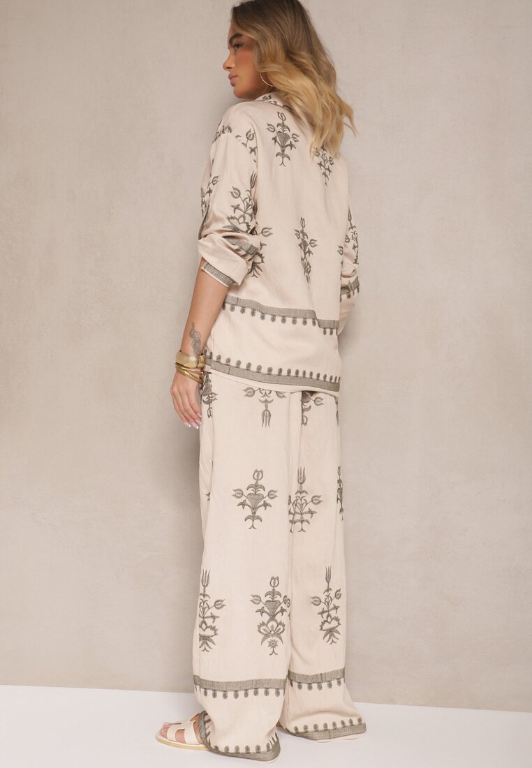 Бежевий Повсякденний Комплект