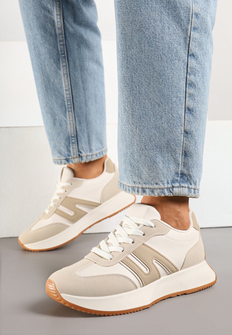 Бежеві Снікерси